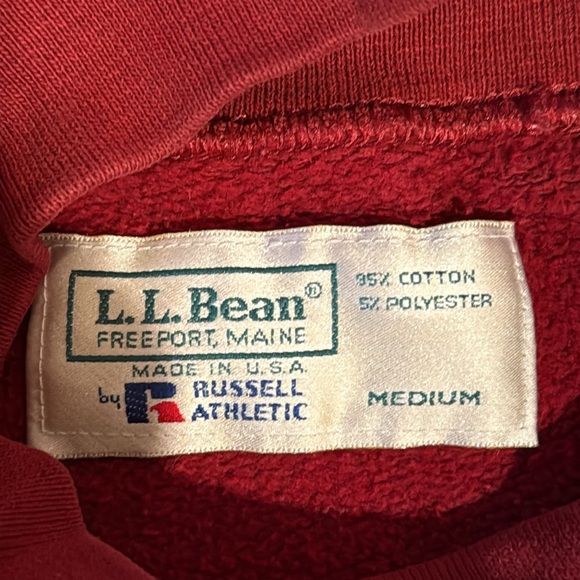 💗❄️VINTAGE LL BEAN RUSSELL ATHLETIC SWEATSHIRT - A TRUE CLASSIC ❄️💗 - Picture 7 of 11